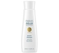 Marlies Möller Specialists Keratin sleek&shine Champú 200 ml - Champú con queratina para el cabello - Para más brillo y suavidad - Con efecto antiencrespamiento - Para todo tipo de cabellos