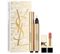 Yves Saint Laurent Touche Éclat Estuche | PAco Perfumerías n/a 02 Ivory Radiance + Mini Rouge Pur Couture Nude Muse