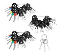 59 Piezas Herramientas de Extracción de Terminales,Extractor de Pin de Conector Crimpado Cableado Cable Electrico,Coche Extractor de Terminales Eléctricos,Herramientas de Extractor pines Coche