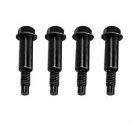 590586 Tornillos de fijación de cubierta para cortacésped Troy-Bilt 450E Series 20 11A-020W765 TB110 TB200 y variantes de cortacésped de empuje (4 piezas)