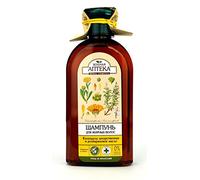 59295 Champú de Caléndula y aceite de romero 350 ml verde farmacia