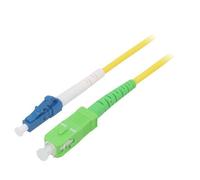 59648 Cable de conexión de fibra OS2 LC/UPC, SC/APC 1m LSZH amarillo Aplicaci...