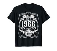 59th Birthday Gifts for Men 59yr 59 Years Old Vintage 1966 Camiseta