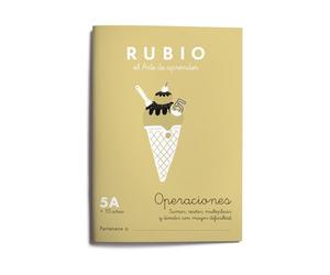 5A Operaciones RUBIO | Sumas, restas, multiplicaciones y divisiones 5º Primaria | +10 años (Operaciones y Problemas RUBIO)