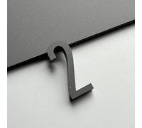 5CM/ 7CM/ 10CM Autoadhesivos Acrílicos De, Números De Dirección De Puerta 3D, Pegatina De Número De Casillero, Números De Dirección for Pegar En Casa, Decoración De Números De Puerta(Black,2,5CM)