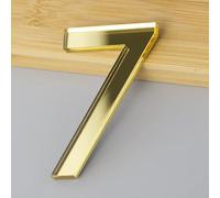 5CM/ 7CM/ 10CM Números De Casa Autoadhesivos for Exterior, Número De Buzón Pequeño, Números Exteriores for Dirección De Casa, for Letrero De Ventana De Puerta Apartamentos Oficina Habitación(7,5CM)