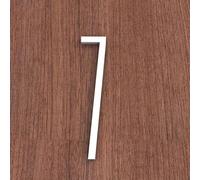 5CM/ 7CM/ 10CM Números De Casa De for Interior, Número De Buzón for Exteriores, Señales De Dirección for Casas Buzones Coches Puerta Ventana Casa Apartamentos Personalizado Reconocible(White,7,10CM)