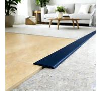 5cm Perfil de Transicion Suelo Tira Umbral Tiras En T de Suave PVC 1-10m Tapajuntas Suelo Perfil de Suelo Tapajuntas Suelo Adhesivo Umbral de Puerta Plana Tapajuntas(Black,5cm*500cm)
