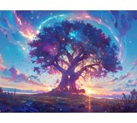 5D Cuadrado Diamond Painting Conjunto Completo, La VíA LáCtea De Las Estrellas DIY Arte de Mosaico Digital，Adulto Niño Decoración Domésticas Regalos De Año Nuevo 30x20cm T8ZY-837