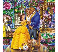5D Diamante Pintura Kit Para Niños, Belleza Y La Bestia Princesa Belle Dancing Con Taladro Completo Bordado De Punto De Cruz Suministros Para Manualidades Para Decor Pared Del Hogar Pintura 30X40 cm