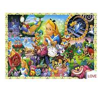 5D Diamante Pintura Kit por Número, Rompecabezas De Alicia En El País De Las Maravillas Alicia Redondo Taladro Completo Acrílico Bordado Punto De Cruz Arte SuministrosPara Decor Adultos 30X40 cm