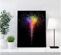 5D Diamond Painting Abstracto Diamond Painting Adultos Dreamy, DIY Pintura Diamante Manualidades Adultos y Niños, Kit Completo Cristal Pintura De Diamante, Para Decoración Hogar Regalos 70x95cm 6LO-M0