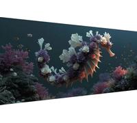 5D Diamond Painting Adultos Animal Diamond Painting Niños Flor Cuadro Diamantes DIY Kit Manualidades Adultos 5D Full Drill Round Completo Punto de Cruz para Decoración Hogar, Regalo 70x140cm Z-S618