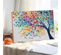 5D Diamond Painting Adultos, Árbol de la vida & Color Diamond Painting kit Completo con Lienzo y Brillantes, Full Drill Diamantini Crystal Art, Manualidades Adultos y Decoración, 30x40cm 2Z#238