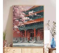 5D Diamond Painting Adultos, Árbol & Rosa Diamond Painting kit Completo con Lienzo Mosaico y Brillantes, Full Drill Diamantini Crystal Art, Manualidades Adultos Relajantes y Decoración, 60x90cm 2Z#941