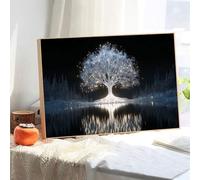 5D Diamond Painting Adultos, Árbol & Sueño Diamond Painting kit Completo con Lienzo Mosaico y Brillantes, Full Drill Diamantini Crystal Art, Manualidades Adultos y Decoración, 35x55cm 2Z#990