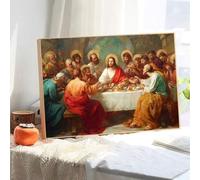 5D Diamond Painting Adultos, La Última Cena & Religión Diamond Painting kit Completo con Lienzo y Brillantes, Full Drill Diamantini Crystal Art, Manualidades Adultos y Decoración, 50x65cm 2Z#541