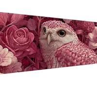 5D Diamond Painting Adultos PáJaro Diamond Painting Niños Flor Cuadro Diamantes DIY Kit Manualidades Adultos 5D Full Drill Round Completo Punto de Cruz para Decoración Hogar, Regalo 80x160cm Q-Z551
