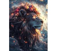 5D Diamond Painting Adultos, Pintura de Diamantes DIY, Desaparecido Diamond Art Cuadros Completa Redondo Diamantes, Punto de Cruz Diamante Dibujos con Diamantes Decor, Sobrenatural/40x50cm A62S-890