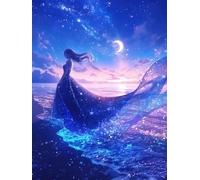 5D Diamond Painting Adultos Star Pintura de Diamantes 5D Diamond Art Cuadros de Diamantes Para Hacer, Pintura Diamante Adultos DIY Punto de Cruz Dibujos con Diamantes, Decoración Pared 30x40cm Z-829