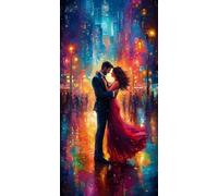 5D Diamond Painting Amar Diamond Painting Adultos Paisaje Dibujos Con Diamantes Manualidades Adultos Punto De Cruz DIY Full Drill Round Completo Kit para Decoración Hogar, Regalo 80x160cm 2-154407