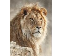 5D Diamond Painting Animal, Diamond Painting Adultos LeóN, Cuadro Diamante Accesorios Kits, DIY Dibujos con Diamantes Art Kit Manualidades Adultos, Primavera Decoracion, Regalo Mujer, 100x135cm 5-3172