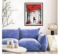 5D Diamond Painting árbol, Abrazar Diamond Painting Adultos, DIY Pintura Diamante Manualidades Adultos Cristal Punto de Cruz para la Decoración De Pared del Hogar,Regalos Para Mujeres 80x110cm s-10690