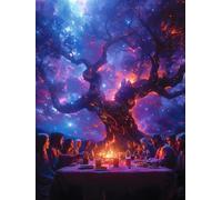 5D Diamond Painting áRbol, Diamond Painting Adultos La úLtima Cena, DIY Manualidades Adultos Kit Punto de Cruz, Cuadro Diamantes Bordado Artesanías, Decoración Hogar, Regalo Mujer 30x40cm T-6644