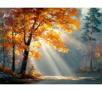 5D Diamond Painting áRbol, Diamond Painting Adultos Planta, DIY Punto de Cruz Cuadro Diamantes Kits, 5D Manualidades Adultos, Pintura de Diamante, Decoracion Habitacion, Regalo Verano, 50x40cm S-7419