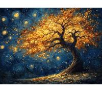5D Diamond Painting áRbol Diamond Painting Kit 80x50cm M-IKO66