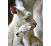 5D Diamond Painting Canguro Diamond Painting Adultos Animal Dibujos con Diamantes Manualidades Adultos DIY Full Drill Quadrato Completo Punto De Cruz Kit para Decoración Hogar, Regalo 100x135cm 5-1L20