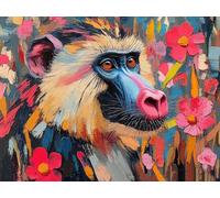 5D Diamond Painting ChimpancéS Diamond Painting Adultos 120x90cm 2-6H1Z7