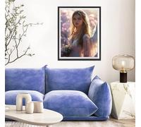 5D Diamond Painting Diosa, Paisaje Diamond Painting Adultos, DIY Pintura Diamante Manualidades Adultos Cristal Punto de Cruz para la Decoración De Pared del Hogar,Regalos Para Mujeres 80x110cm s-10930