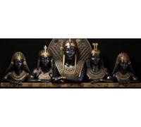 5D Diamond Painting Egipto Diamond Art Kit, DIY Grande Pintura de Diamantes Adultos Bordado Punto de Cruz Kit, Diamond Art Crystal Crafts para Decoración de Pared Hogar 75x220 cm/30x87 Inch M-358
