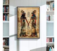 5D Diamond Painting Egipto, Diamond Painting Adultos DIY Square drill Pintura de Diamante Egipcio Faraón, Diamond Painting Niños Kit Pintura Punto De Cruz Lienzo para Decoración Pared 40x50cm F-V