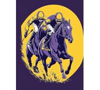 5D Diamond Painting EquitacióN Diamond Painting Adultos Deportes Dibujos Con Diamantes Manualidades Adultos Punto De Cruz DIY Strass Full Drill Cuadrado Completo Kit Decoración Hogar 70x100cm F-DO90O