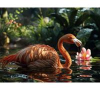 5D Diamond Painting Flamingos Diamond Painting Adultos 100x70cm A-53ESK