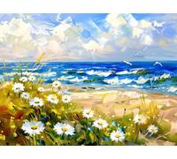 5D Diamond Painting Flor Diamond Painting Adultos 100x70cm 2-62WS2