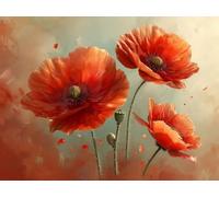 5D Diamond Painting Flor Diamond Painting Adultos 135x100cm E-962WP
