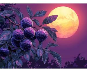 5D Diamond Painting Fruta Diamond Painting Kit 40x30cm A-W8C5Z