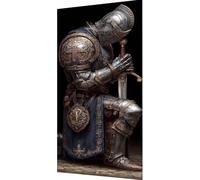 5D Diamond Painting Guerrero Pintura Diamante Adultos, Cuadros de Diamantes Espada Diamond Art Kit, DIY 5D Full Drill Punto de Cruz Puzzle de Diamantes, Decoración de Pared Regalo 100x200cm z0-41ed