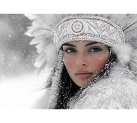 5D Diamond Painting Hermoso, Kit Completo de Pintura Diamante 5D Mujer 2, Diamond Art Kit DIY Punto de Cruz Cristal Cuadro de Diamantes para Adultos principiante, Decoración del Hogar 70x90cm T0U-1034