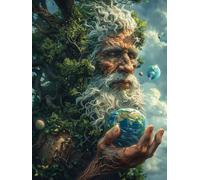 5D Diamond Painting Hombre Diamond Painting Adultos, DIY Manualidades Adultos Kit Punto de Cruz Abstracto, Diamante Art Bordado Kit, Pintura de Diamante Para Decoración Hogar Regalo 70x95cm zyf-1222