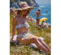 5D Diamond Painting Kit Completo, Abstracto Pintura de Diamantes Arte 80x120cm, DIY Manualidades Adultos Cuadro Diamantes, Punto de Cruz Belleza Diamond Art Kit Adulto Principiante, para Decor H-1259