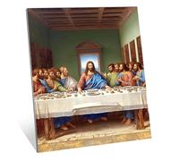 5D Diamond Painting Kit Completo, Diamond Painting La última cena Pintura Diamante Kit Manualidades Adultos, DIY Punto de Cruz Cristal Pintura Hombre Cuadro Diamantes para Decoración 40x30 cm H-4033