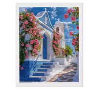 5D Diamond Painting Kit Completo, Pintura Diamante Muro de flores camino, Diamond Painting Kits for Niños Beginners, Manualidades Adultos Pintura Para Decor De Pared Del Hogar, Regalo 50x70cm l-488