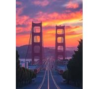 5D Diamond Painting Londres, Pintura Diamante Puente Patrón Diseño DIY Diamond Painting Adultos Manualidades Completo Punto de Cruz Diamante Kit para Decoracion Hogar, Regalo Mujer 35x50CM -bby2605VG