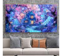 5D Diamond Painting Misterio Diamond Painting Adultos Arquitectura Pintura Diamante Manualidades Adultos 60x120cm DIY Punto de Cruz Dibujos Con Diamantes , Cristal Pintura de Diamantes , Hogar A-U290