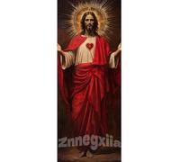 5D Diamond Painting Mitología Diamond Painting Kit Completo, Religión Pintura de Diamante XXL Kit Punto de Cruz, DIY Bordado Cuadros de Diamantes, Decoración de Pared el Hogar 70x180 cm/28x71 Inch