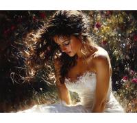 5D Diamond Painting Mujer Diamond Painting Kit 60x40cm K-1M460